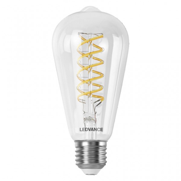 Osram / Ledvance Edison LED Filament WIFI Smart+ 8-60W 827-865 abstimmbares Weiß 806lm dimmbar E27 klar 320° 220-240V