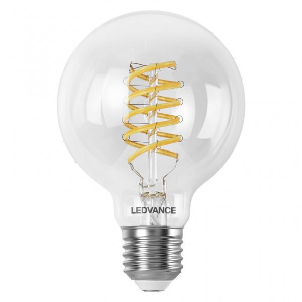 Osram / Ledvance Globe G80 LED Filament WIFI Smart+ 8-60W 827-865 abstimmbares Weiß 806lm dimmbar E27 klar 320° 220-240V