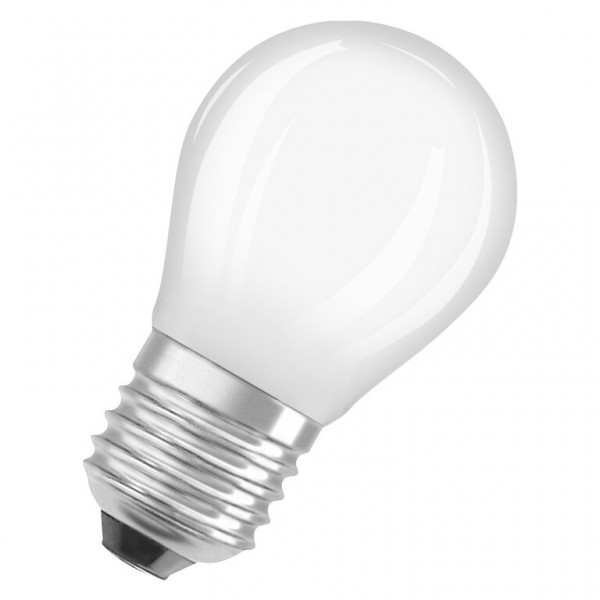 Osram / Ledvance Tropfen P LED Filament UltraEfficient 1.2-25W 827 warmweiß 255lm E27 matt 330° 220-240V