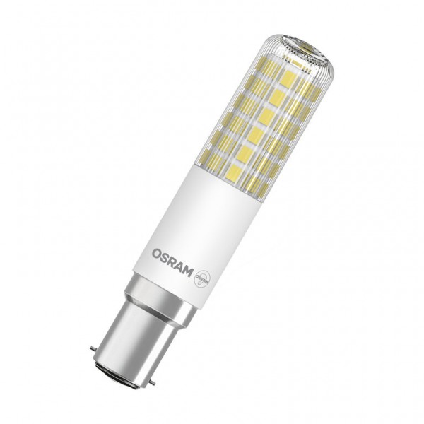 Osram / Ledvance Special T Slim T LED 8-75W 827 warmweiß 1055lm dimmbar B15d klar 320° 220-240V 90mm