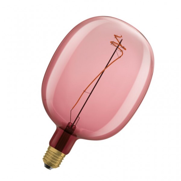 Osram / Ledvance Vintage 1906 Ballon LED Filament 4.5-15W 816 extra warmweiß 220lm dimmbar E27 rosa 320° 220-240V