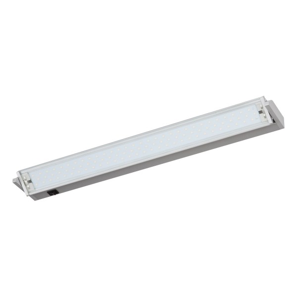 EVN LED Leuchte Silber schwenkbar rechteckig 577x85x35mm 10W 3000K 720lm 230V IP20