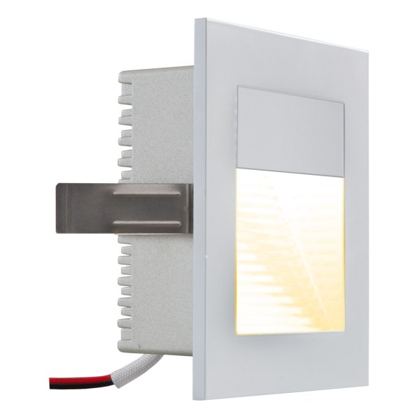 EVN LED Blendfreie Leuchte Silber viereckig 90x90x41mm 2,2W 3000K 150lm 100-240V IP20