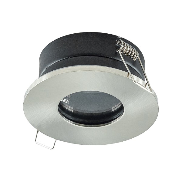 EVN Leuchte Edelstahl Optik gebürstet rund 83x36mm 12V IP65