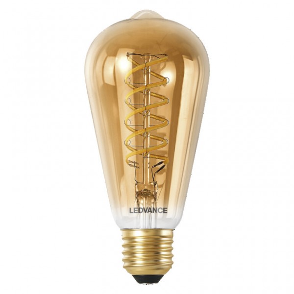 Osram / Ledvance Edison LED Filament WIFI Smart+ 8-50W 822-850 abstimmbares Weiß 600lm dimmbar E27 gold 320° 220-240V